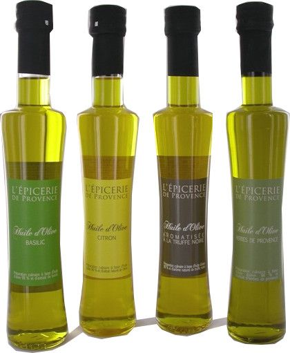 Huiles d'Olive Aromatisées