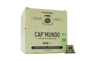 Boite de 100 capsules de café copaiba Cap Mundo