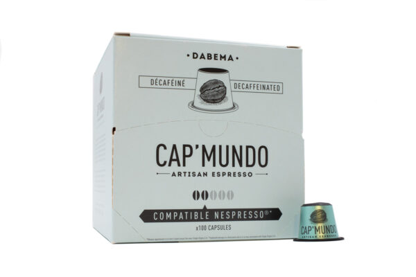Boite de 100 capsules de café Zebrano Cap Mundo