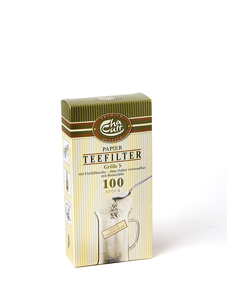 100 filtre à thé en papier taille S pour tasse