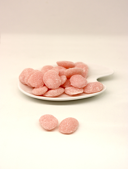 rosa Geschmack Bonbons Kraft weiß-0