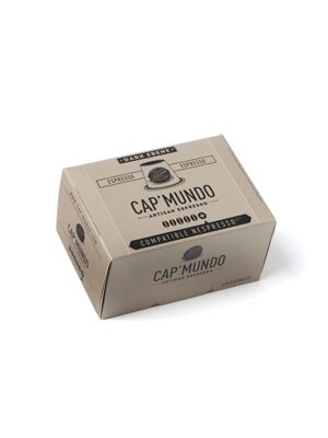 Café Cap Mundo Capsules Dark Ebène Compatibles Nespresso