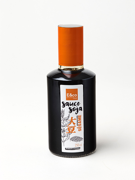 sauce soja aromatisée sésame -0